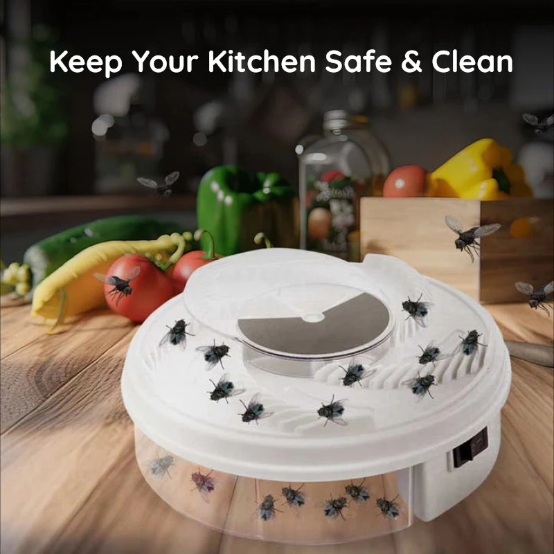 USB Stille Fly Trap | Umweltfreundlich, ungiftig und effektiv für den Gebrauch zu Hause und im Freien 4