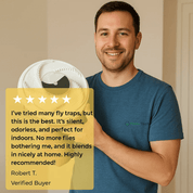 USB Stille Fly Trap | Umweltfreundlich, ungiftig und effektiv für den Gebrauch zu Hause und im Freien 5