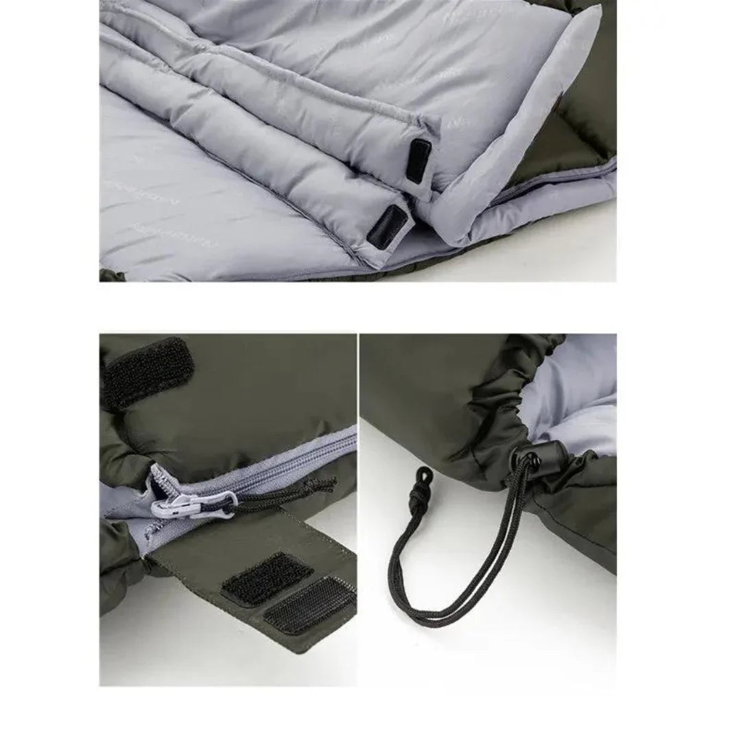Ultraleicht isolierter Schlafsack zum Campen - Kaltes Wetter im Freien im Freien Schlafsack 5