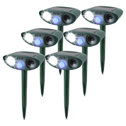 Ultraschall -Kaninchen -Repeller - Solar angetrieben und blinkendes Licht - Kaninchen loswerden 9