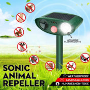 Ultrasonic Chipmunk Repeller - Solar angetrieben - werden in 48 Stunden Chipmunks los 2