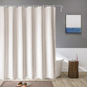 Boho Bauernhaus Duschvorhang