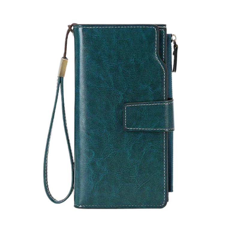 Dulce | RFID-sichere Reisetasche | Mehrfachfach Vintage Clutch