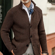 Brix | Stilvoller und Warmer Herren Strickcardigan
