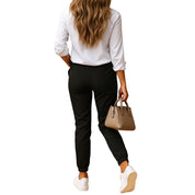 Damen Chinohosen Slim Fit Komfort Stretch Baumwolle