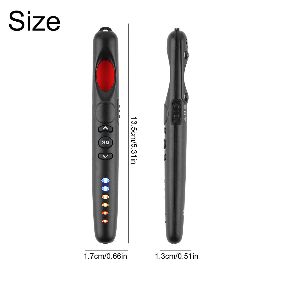 Versteckter Kamera -Fehlerdetektor und GPS -Tracker für Hotels und Autos 4