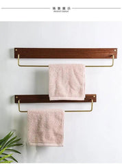  Handtuchregal Holz - umweltfreundliches Design, einfache Installation-3