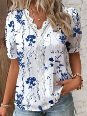 BOHO | Bluse mit Blumendruck
