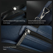 Wasserdichte 14,1-Zoll-Laptop-Aktentasche für Herren 6