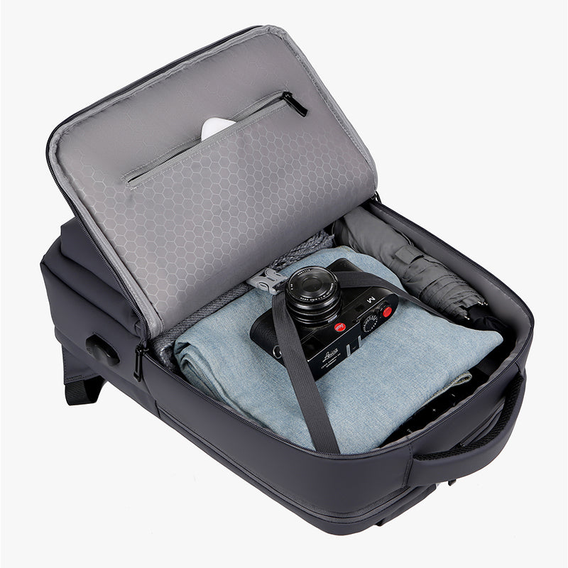 Wasserdichter Business-Laptop-Rucksack für Herren 7