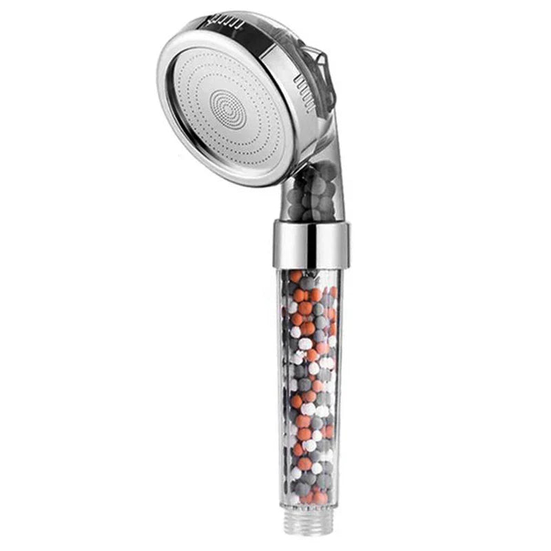 Wassersparender Hochdruck-Duschkopf mit Filter – AquaGlow 0
