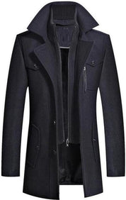 Erwin | Eleganter Herren Wollmantel für den Winter