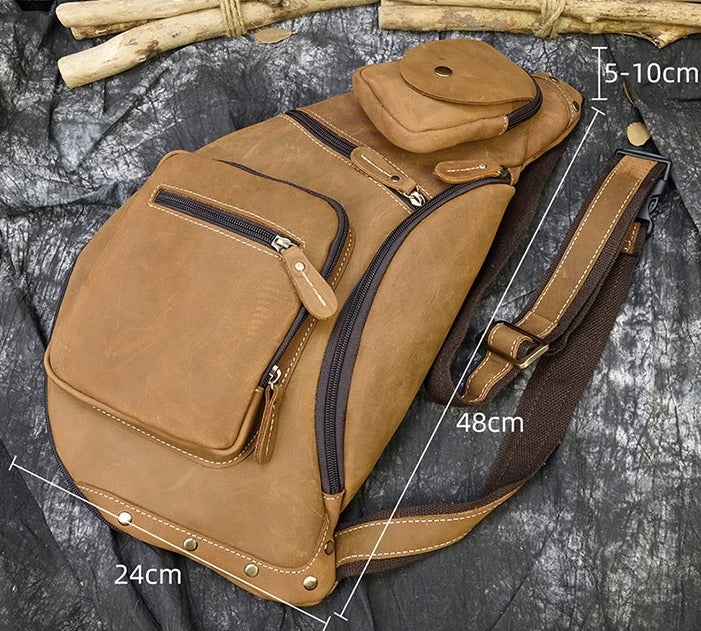 Milan | Frontier Leder Schultertasche