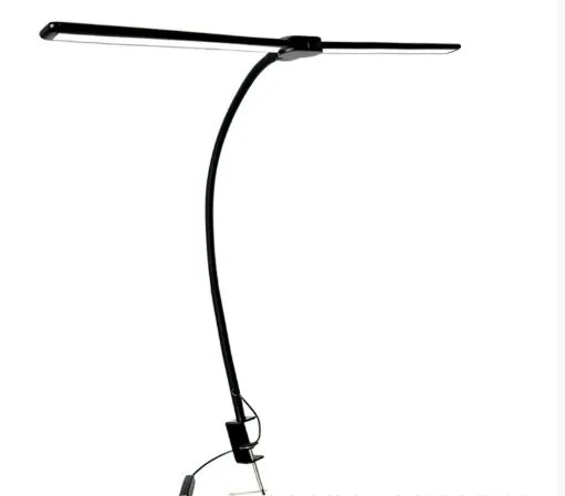 Desklight - Moderne LED -Schreibtischlampe mit zwei Kopf, stilvolle Bürobeleuchtung