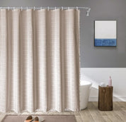 Boho Bauernhaus Duschvorhang