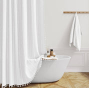 Boho Bauernhaus Duschvorhang