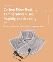 Halsheizkissen & Massagebaste | Hals- und Schulterwärme für Muskelentspannung | Einstellbare Einstellungen für Spannungsabbau | Gezielte Nackenschmerzen und Entspannung