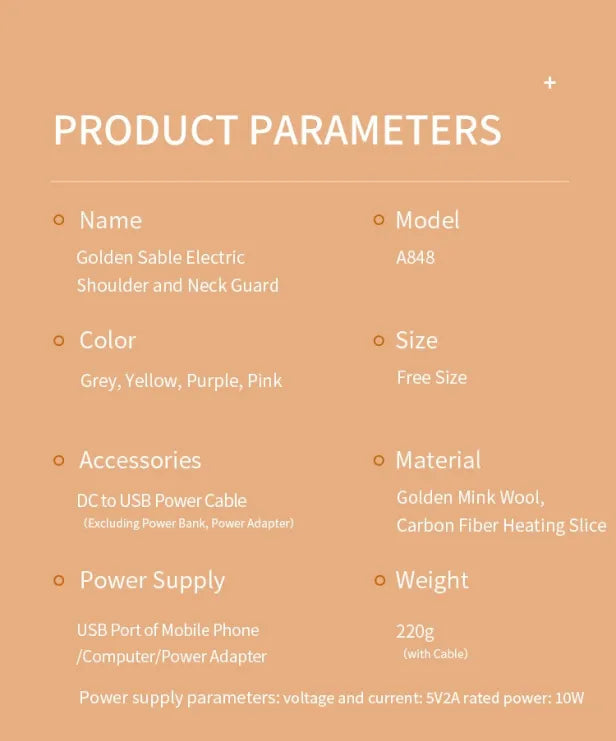 Halsheizkissen & Massagebaste | Hals- und Schulterwärme für Muskelentspannung | Einstellbare Einstellungen für Spannungsabbau | Gezielte Nackenschmerzen und Entspannung