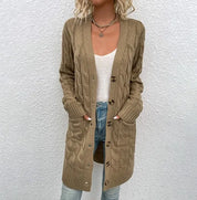 Anna | Kuscheliger Teddy-Cardigan mit Stilvollen Taschen