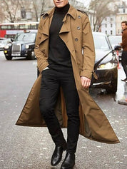 Simon | Moderner Herren Trenchcoat mit Schlichtem Design