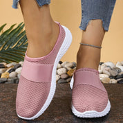 RINA | Slip-On Damensneaker mit Klettverschluss
