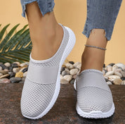 RINA | Slip-On Damensneaker mit Klettverschluss