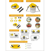 4-Pack-Bucket Deckel Mausfalle