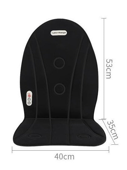 Massagesitzkissen mit 5 Massagepunkten und beheiztem Nackenkissen für Auto und Zuhause