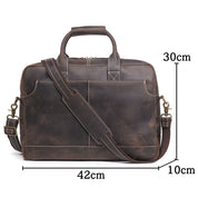 Luca | Luxuriöse Leder Crossbody Reis Messenger Tasche