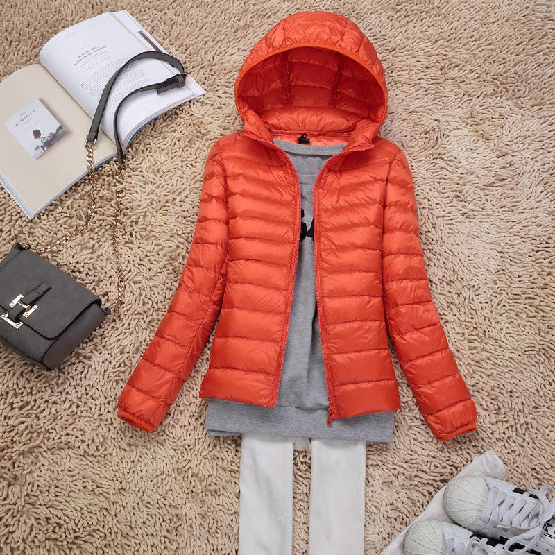 IMARA | Leichte Übergangsjacke mit Kapuze für Damen