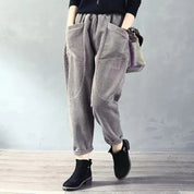THEA | Lässige Fleece Winter Baggy Hose