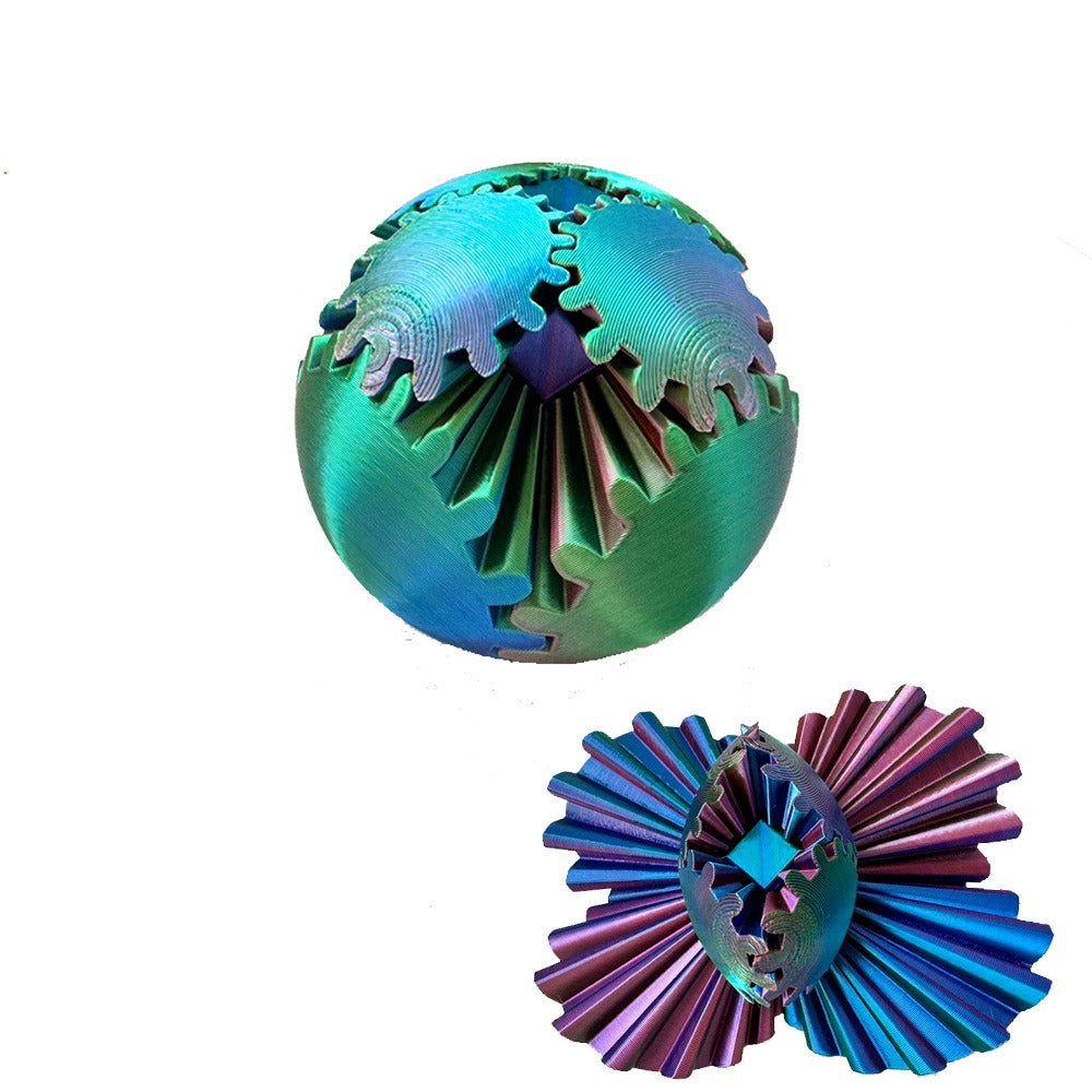 Das Steampunk -Wirbelsturm Zappel (Gear Ball)