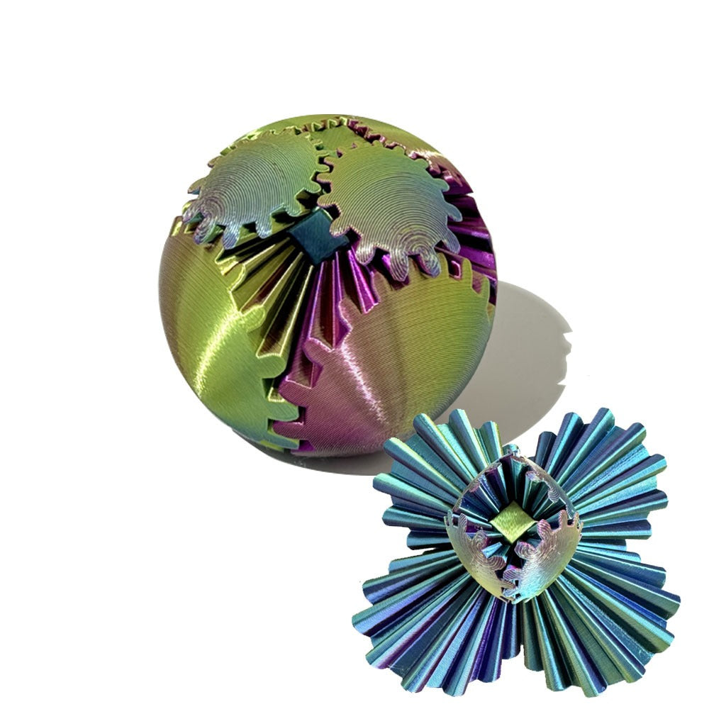 Das Steampunk -Wirbelsturm Zappel (Gear Ball)