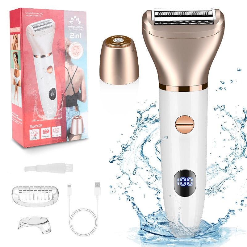 Smoothshave-2-in-1-Rasierer der Dame