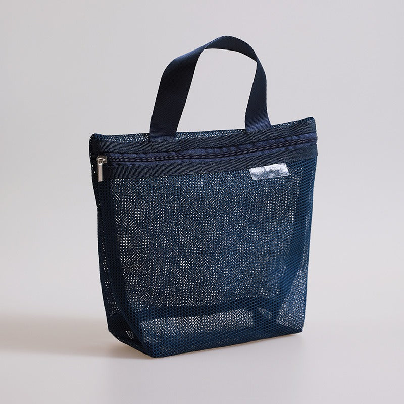 Eliza | Leichter Mesh Kulturtasche für die Dusche