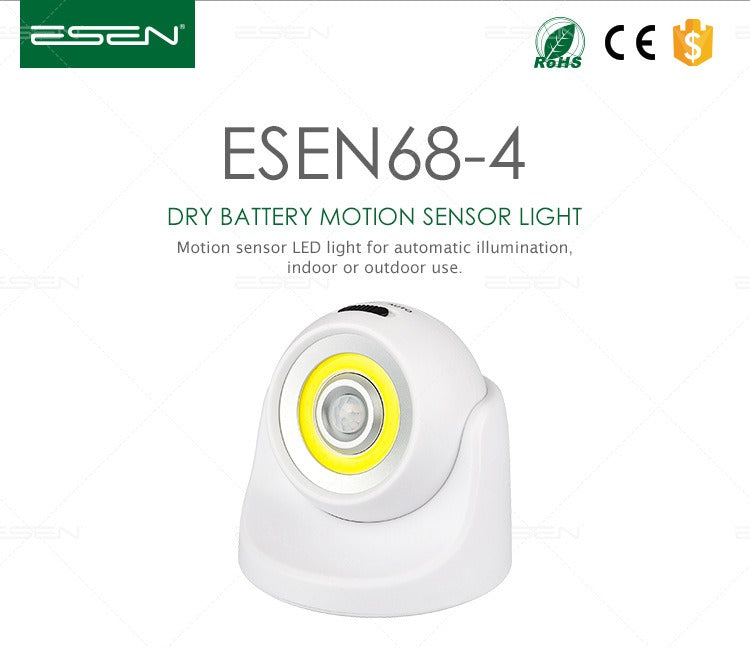 Ultra-Bright Motion Sensor LED Outdoor-Licht-wasserdichtes 450 Lumen-LED-LED-Lampe für Sicherheit und Sichtbarkeit