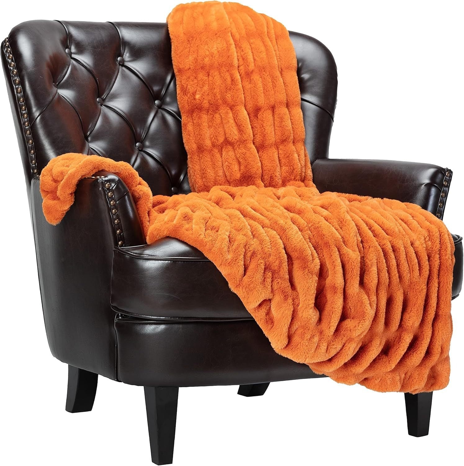 Damen Kuscheldecke Elegant aus Kunstfell für Luxuriösen Komfort und Wärme