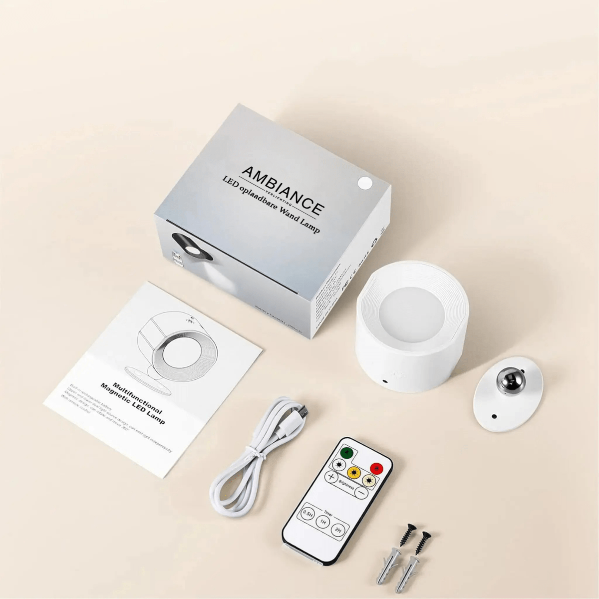 Wiederaufladbare LED-Wandleuchte 3