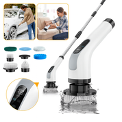 Wiederaufladbare elektrische Schrubber mit 7 vielseitigen Bürstenköpfen