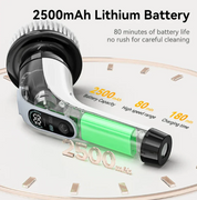 Wiederaufladbare elektrische Schrubber mit 7 vielseitigen Bürstenköpfen 2