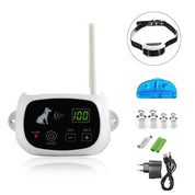 Wiederaufladbares drahtloses Hundezaun-Trainingssystem IP67 wasserdicht 0