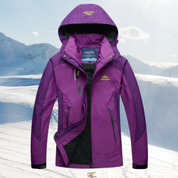 Wind- und wasserdichte Outdoorjacke für Damen 0