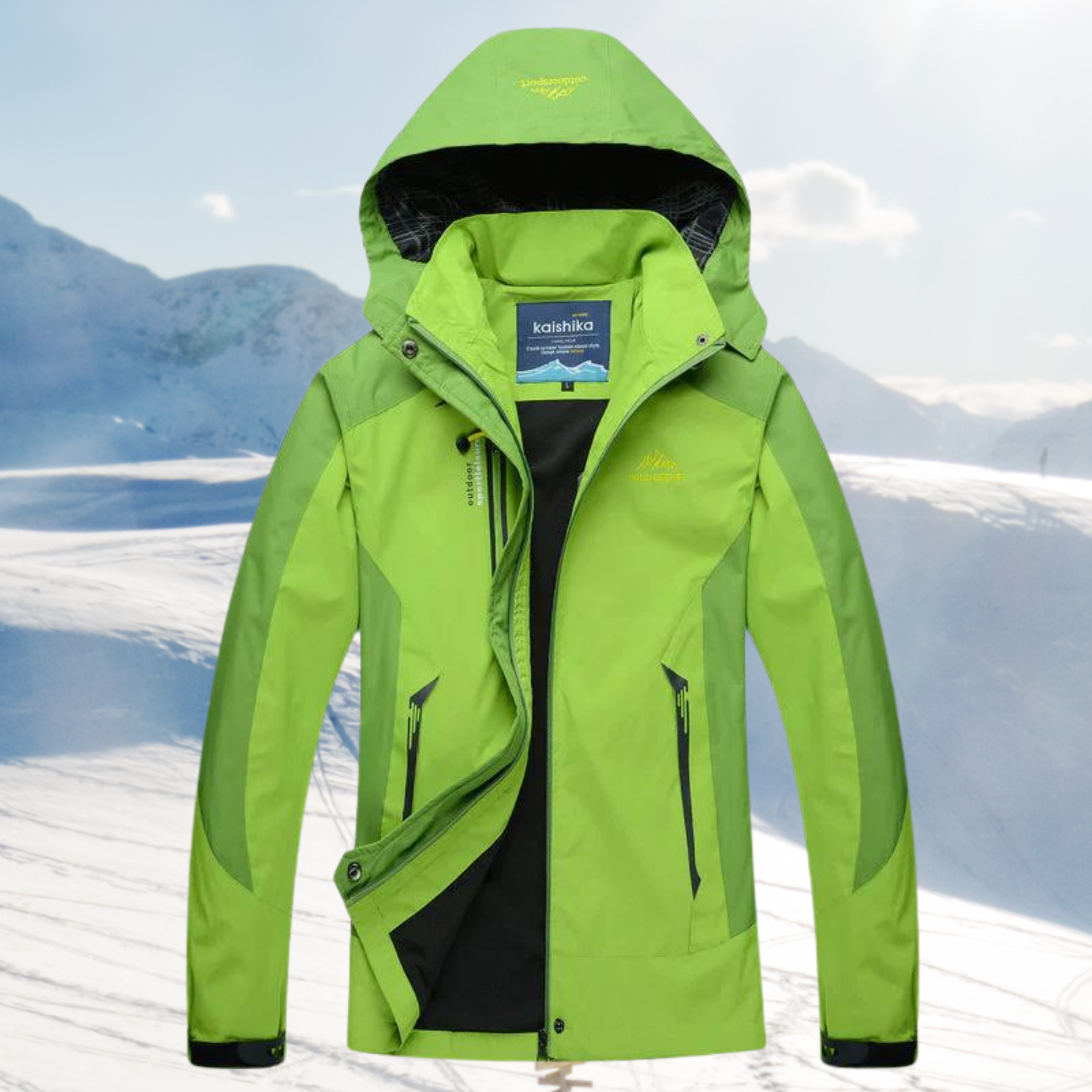 Wind- und wasserdichte Outdoorjacke für Damen 3