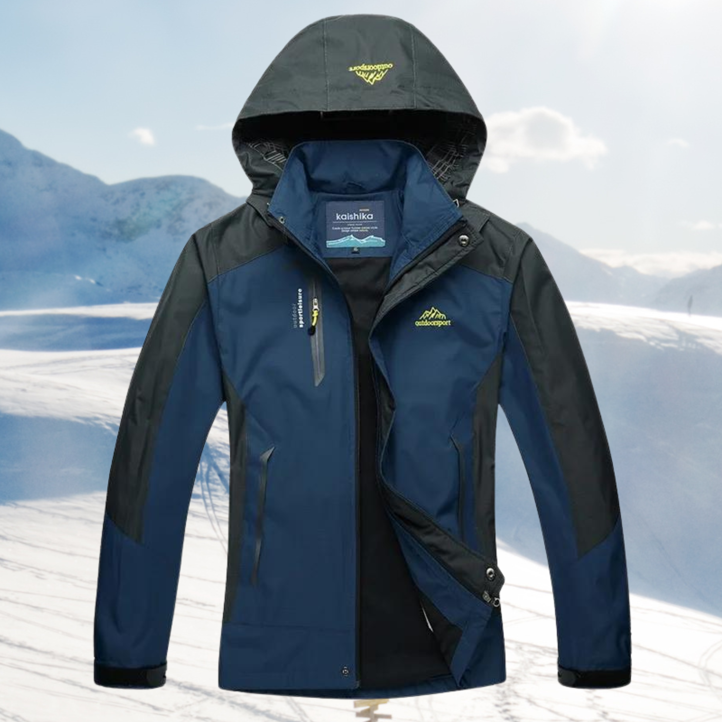Wind- und wasserdichte Outdoorjacke für Damen 5