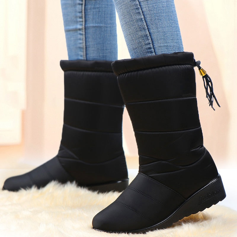 Winter Warm | Schneestiefel Damen 9