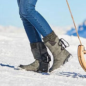 Winterwarm | Stiefel mit Schnürung hinten 4