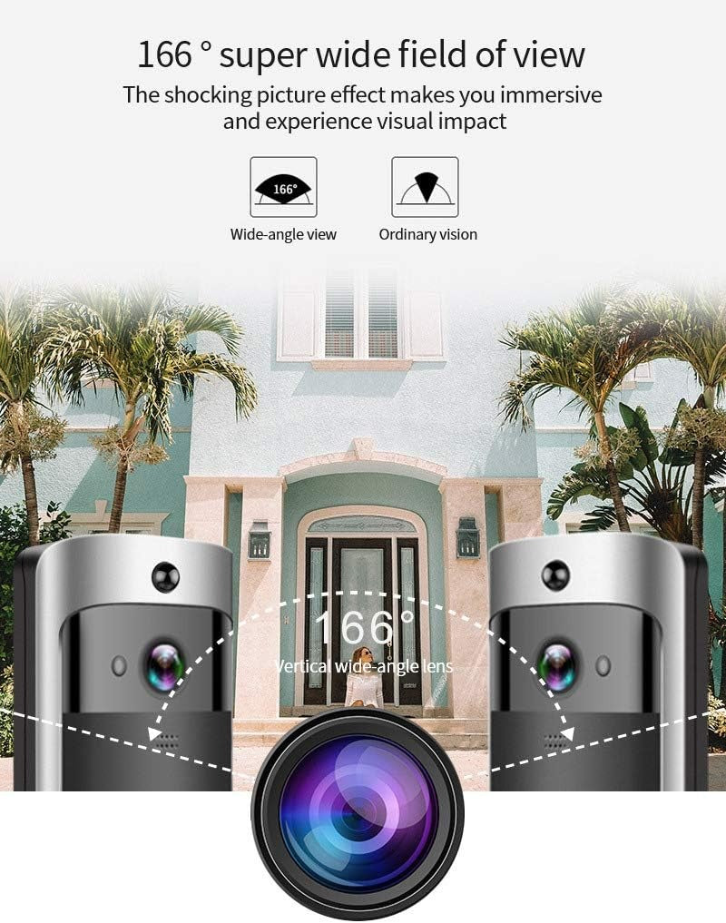 Wireless HD WiFi Video Türklingel - Nachtsicht und cordless Intercom 5