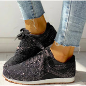 Kinsley | Modische Funkelnde Glitzersneaker