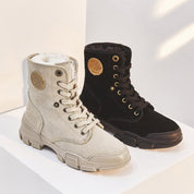 ZoeysBoots I Wildlederstiefel mit Futter für Damen 1