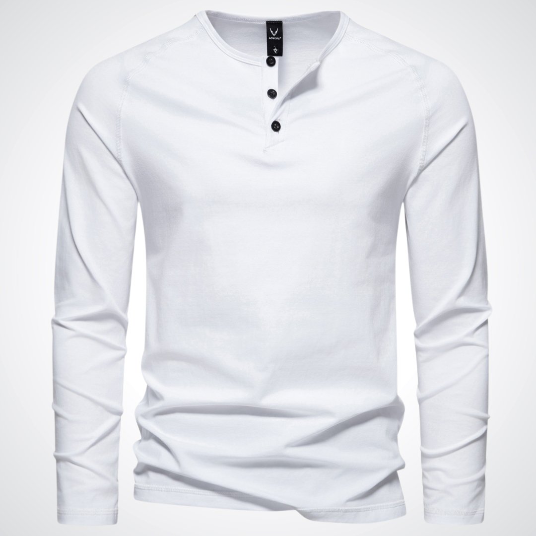 Noah | Modernes Herren-Henley-Shirt für Lässigen Stil